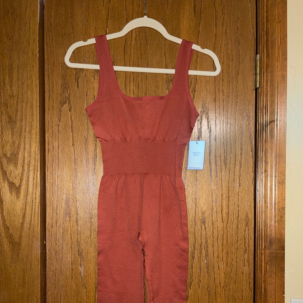 ribbed jumpsuit